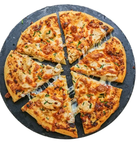 Chicken Alfredo Pizza
