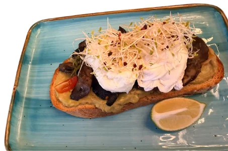 Portobello on Toast