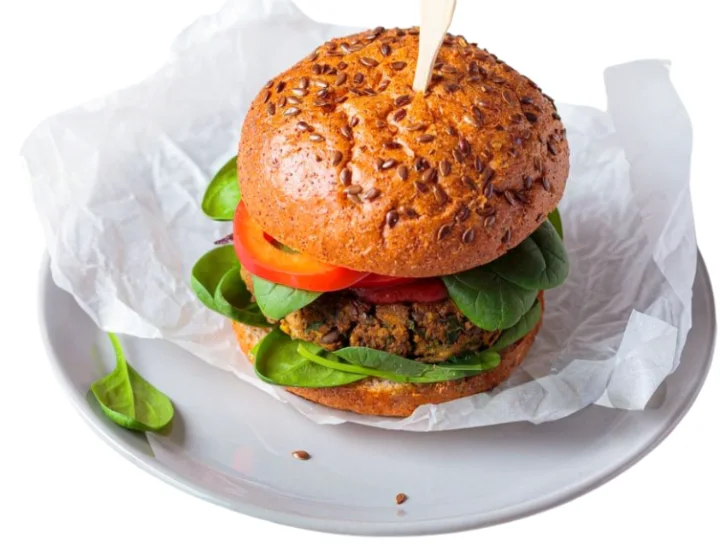 Quinoa & Sweet Potato Burger