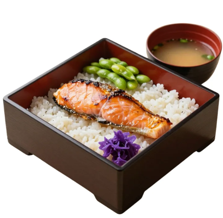 Salmon (Sake) Bento
