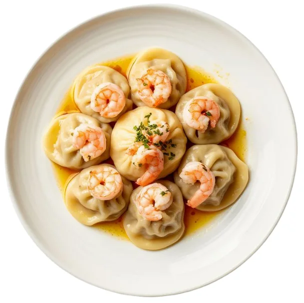 Shrimp Momo (8 pcs)
