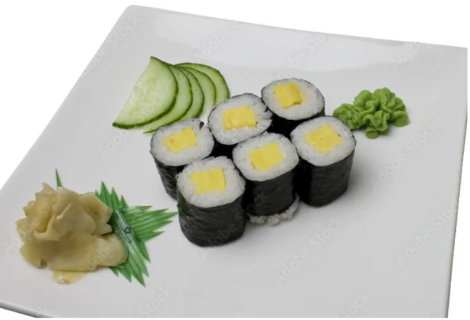 Tamago Cucumber Maki (6 pcs)
