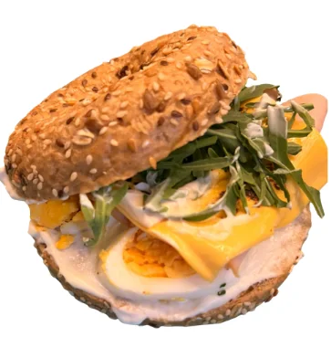 Turkey Egg Bagel