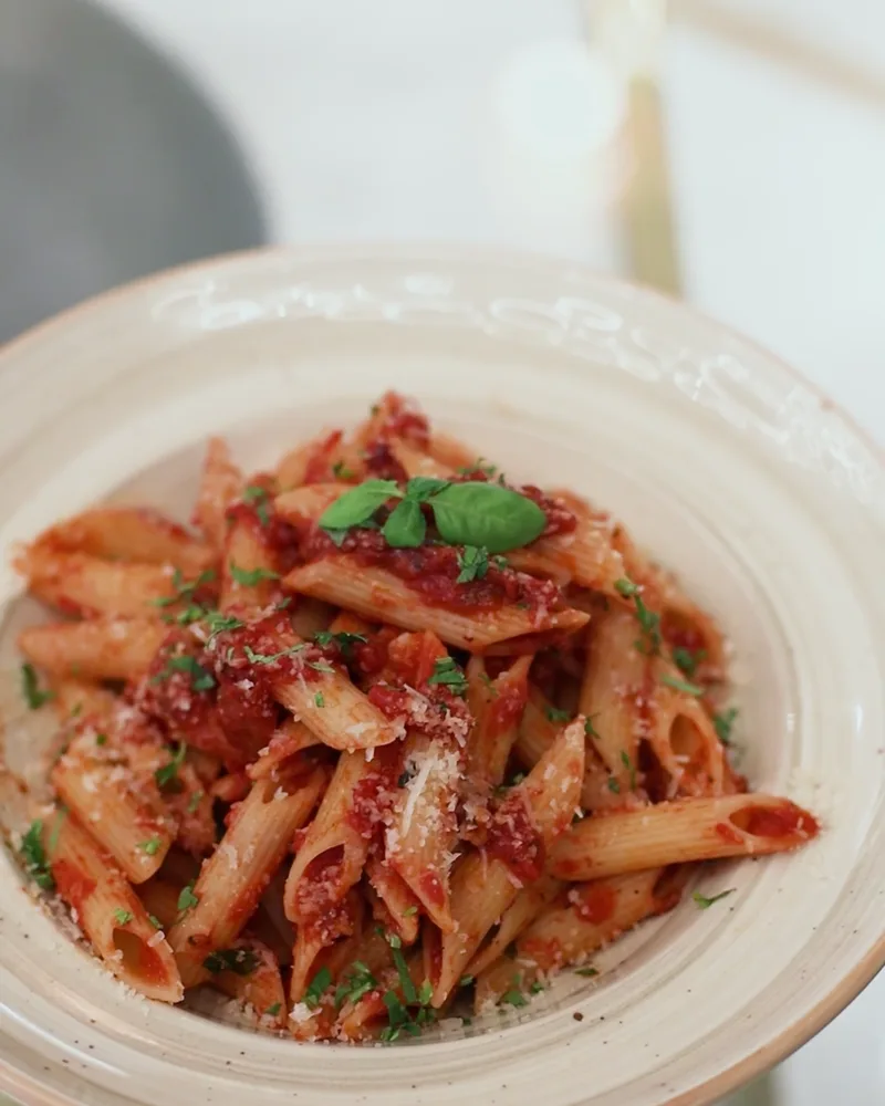 Penne arrabbiata
